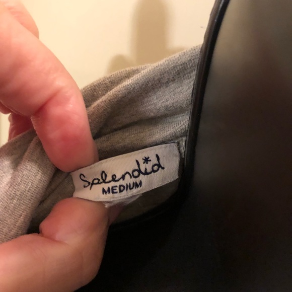 NWOT Splendid Bowery Reversable Sherpa Hoodie - Picture 6 of 8